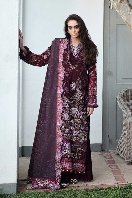 Picture of Republic Womenswear - DU 04 (Onali) Danayah Winter Collection - Available at Raja Sahib