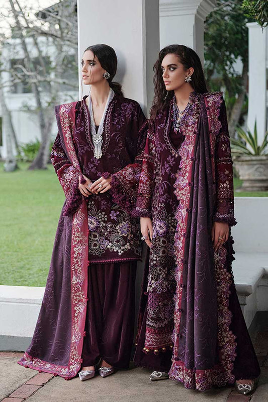 Picture of Republic Womenswear - DU 04 (Onali) Danayah Winter Collection - Available at Raja Sahib