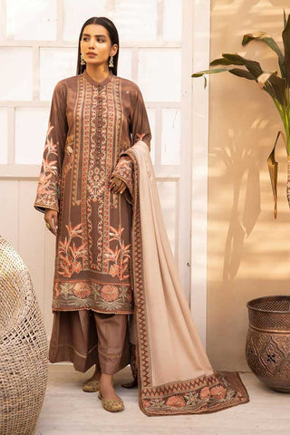 JH 509 Arzin Embroidered Peach Leather Collection