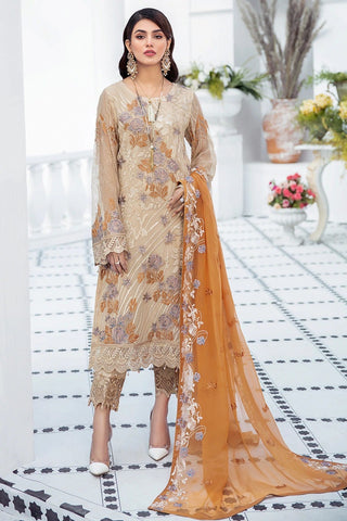 F 2103 Embroidered Chiffon Collection Vol 21