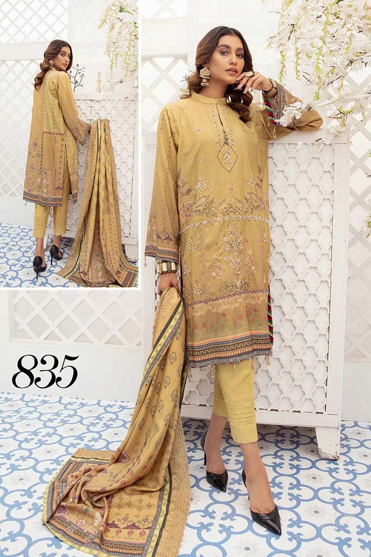 Picture of Shaista - Design 835 Dhanak Handmade Collection - Available at Raja Sahib