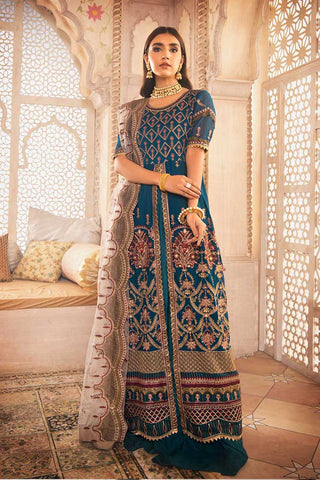 Blanche BLC 01 Mah e Lukah Embroidered Chiffon Collection 2022