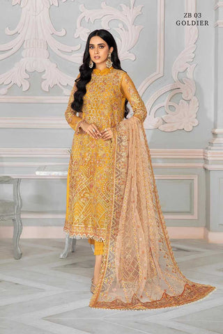 ZB 03 Goldier Bahaar Formal Wear Collection