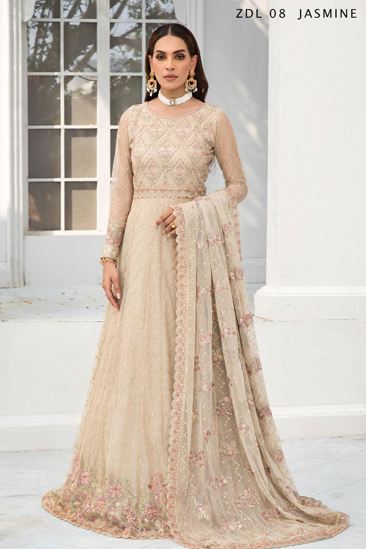 Picture of Zarif - ZDL 08 Jasmine De Luxury Formal Edit - Available at Raja Sahib