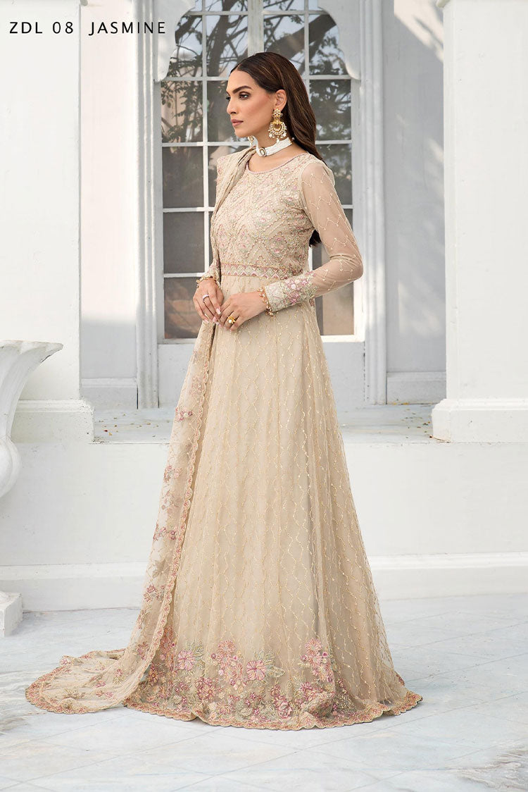 Picture of Zarif - ZDL 08 Jasmine De Luxury Formal Edit - Available at Raja Sahib