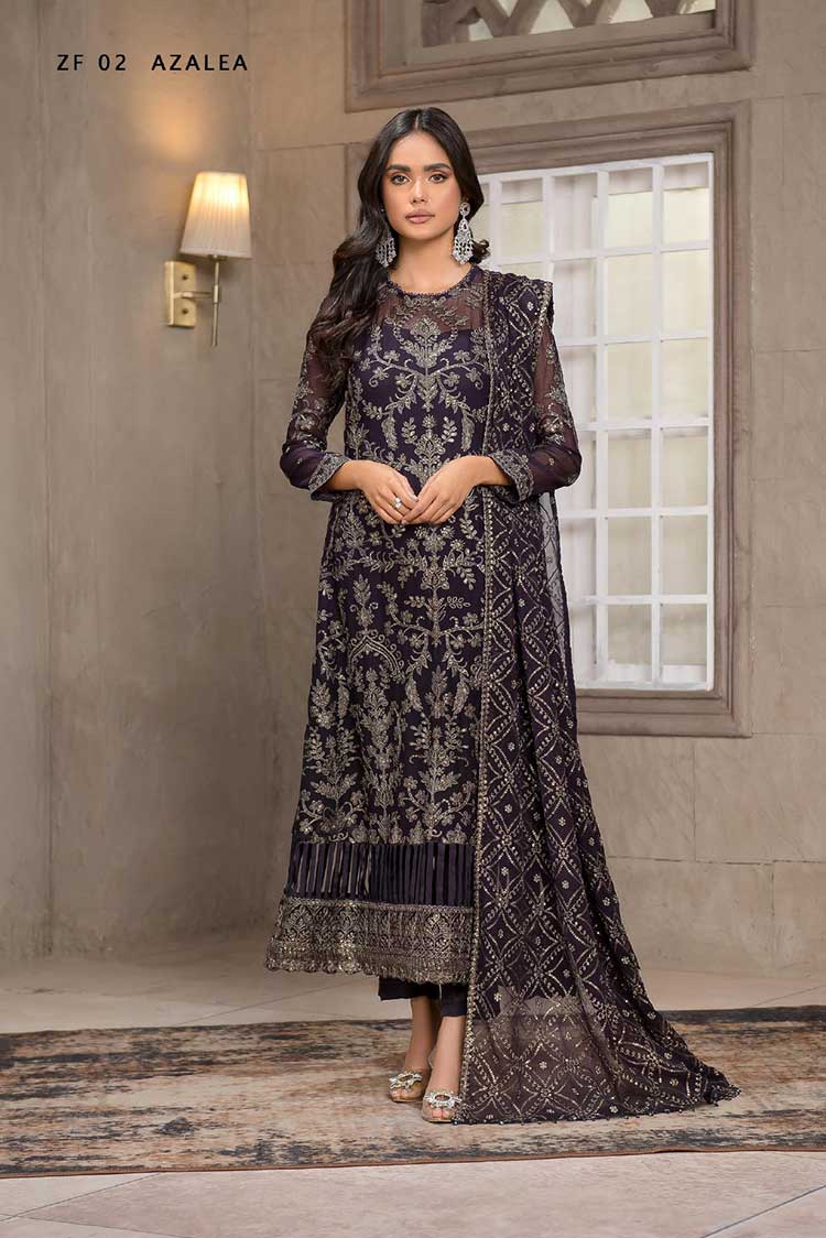 Picture of Zarif - ZF 02 Azalea Falak Festive Formal Wear - Available at Raja Sahib