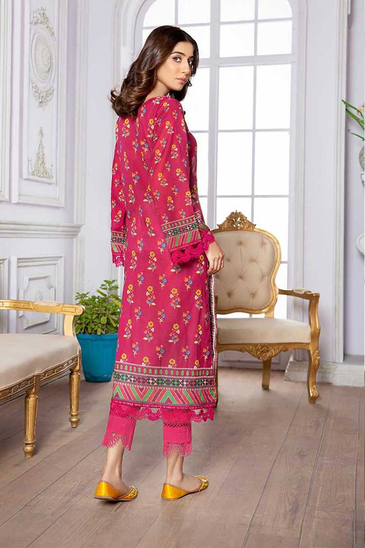 Picture of Lala - LA 0021 Lowa Digital Printed Kurti Collection - Available at Raja Sahib