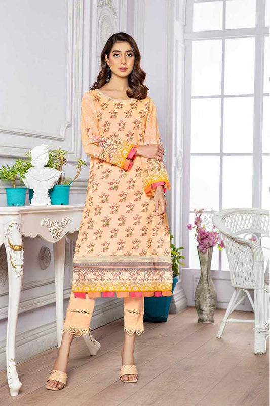 Picture of Lala - LA 0023 Faro Digital Printed Kurti Collection - Available at Raja Sahib