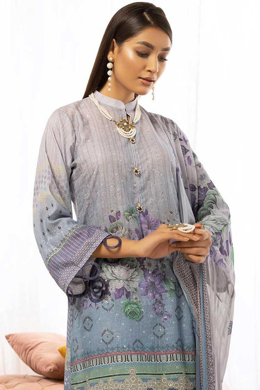 Picture of Riaz Arts - Design 04 Mahees Sequence Chikankari Karandi Collection - Available at Raja Sahib