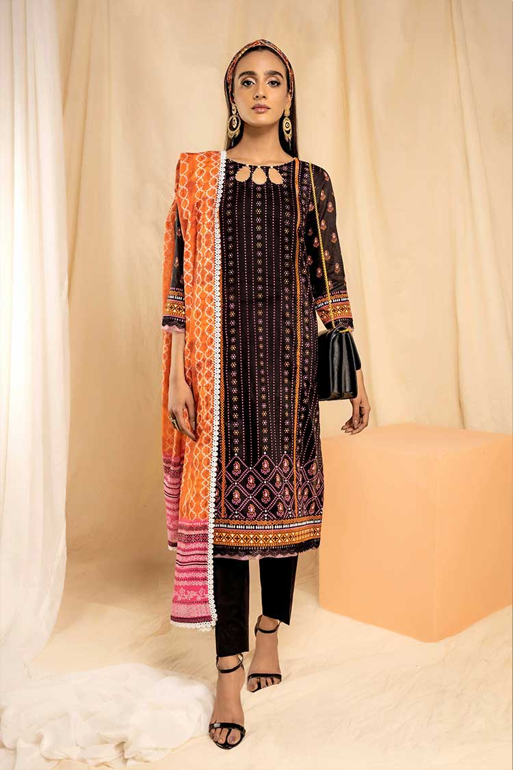 Picture of Lakhany - 3 PC Printed Lawn Suit SR94A Komal Prints Printed Lawn Collection - Available at Raja Sahib