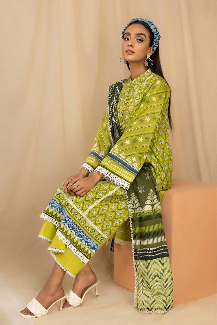 Picture of Lakhany - 3 PC Printed Lawn Suit ZH31B Komal Prints Printed Lawn Collection - Available at Raja Sahib