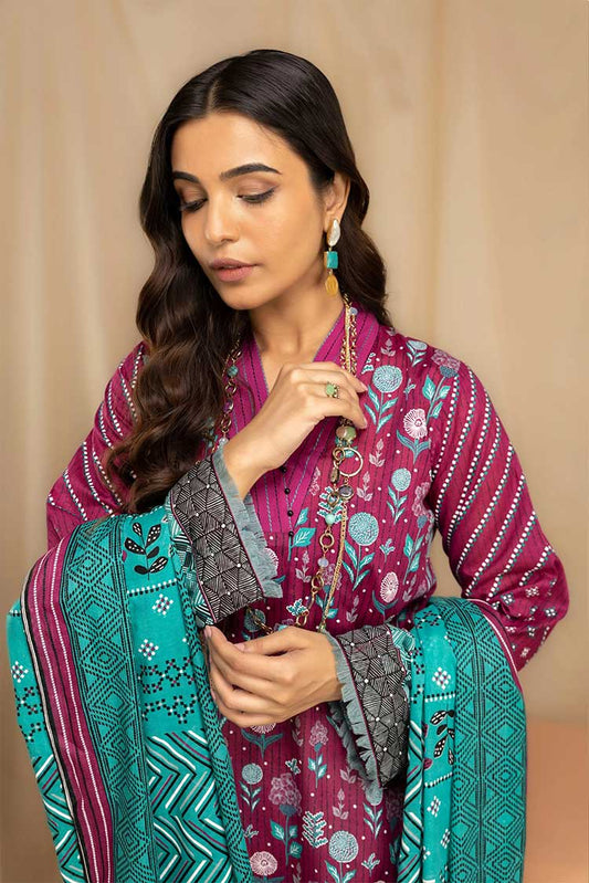 Picture of Lakhany - 3 PC Printed Lawn Suit ZH33B Komal Prints Printed Lawn Collection - Available at Raja Sahib