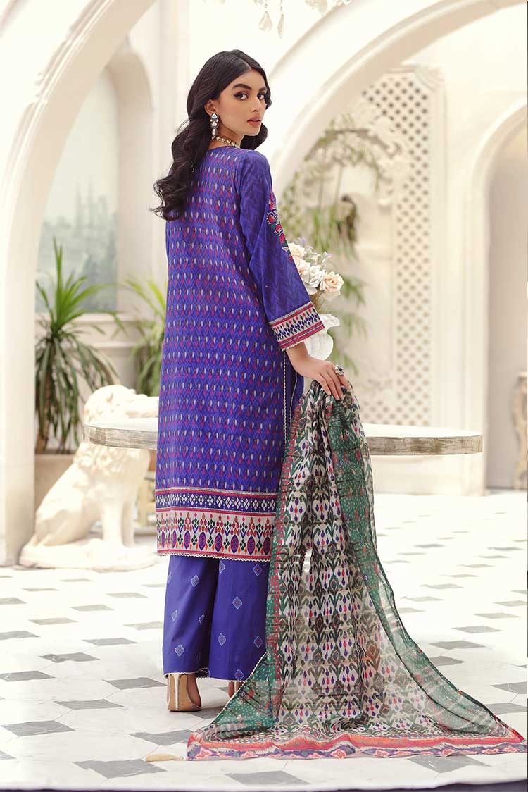 Picture of Lakhany - SG 5013 Summer Gold Embroidered Collection - Available at Raja Sahib