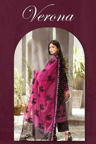 02 Verona Jacquard Embroidered Lawn Collection
