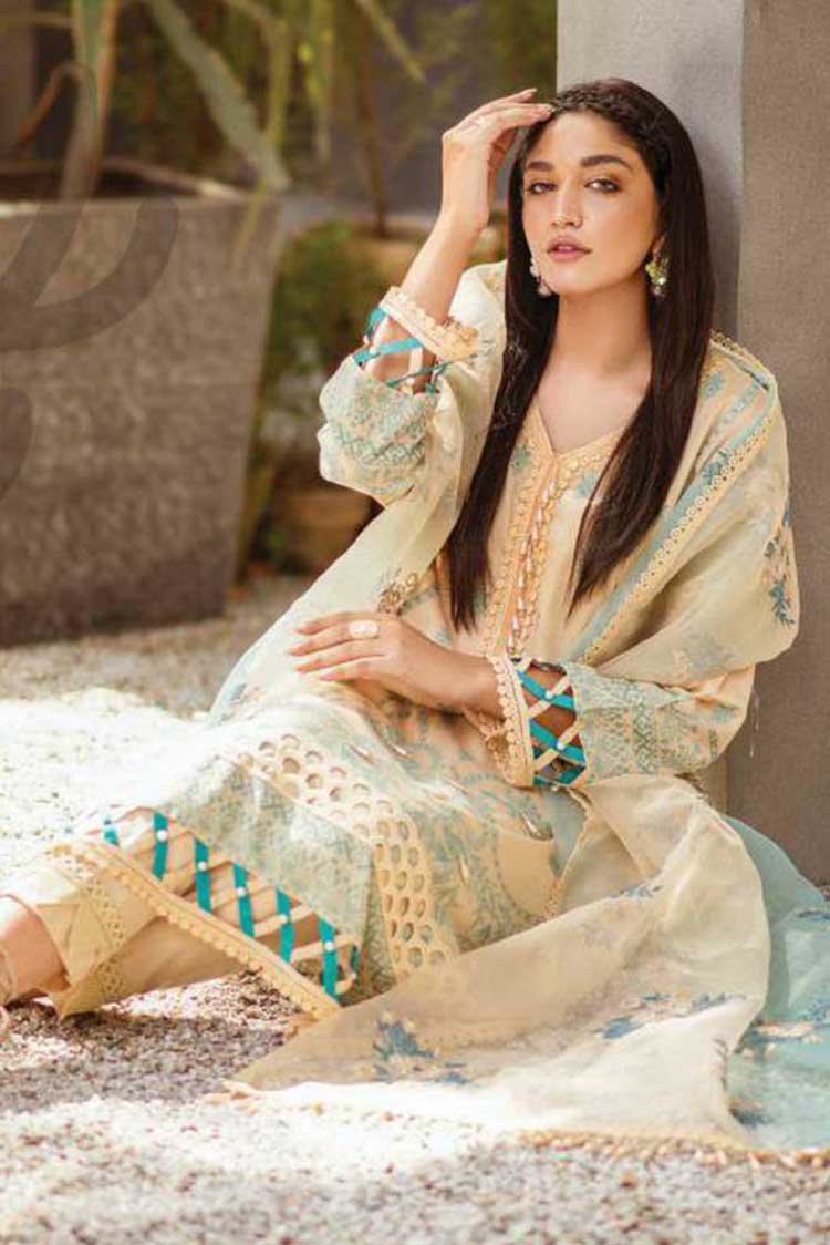 Picture of Lala - 09 Ciana Jacquard Embroidered Lawn Collection - Available at Raja Sahib