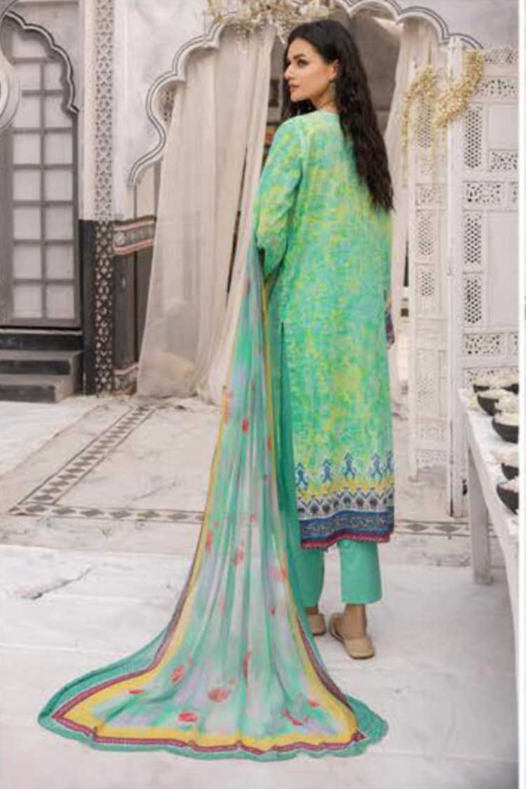 Picture of Shaista - Design 15 Haram Embroidered Lawn Collection - Available at Raja Sahib