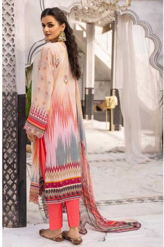 Design 18 Haram Embroidered Lawn Collection