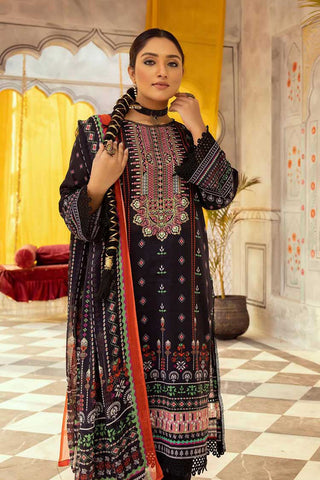 Design 22 Mehwish Embroidered Lawn Collection