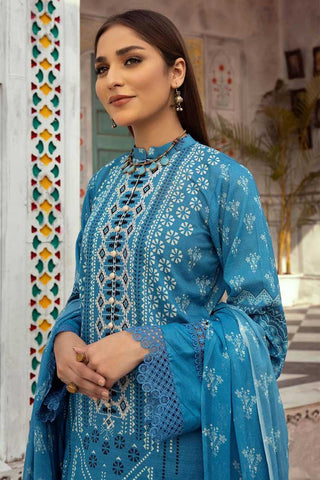 Design 24 Mehwish Embroidered Lawn Collection