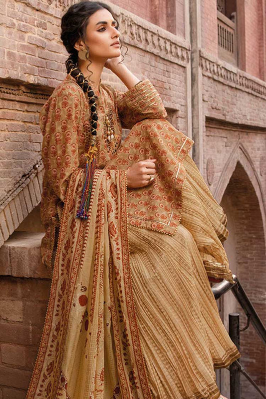 Picture of Gul Ahmed - 3 PC Printed Lawn Suit CL32445A Vintage Garden Lawn Collection - Available at Raja Sahib