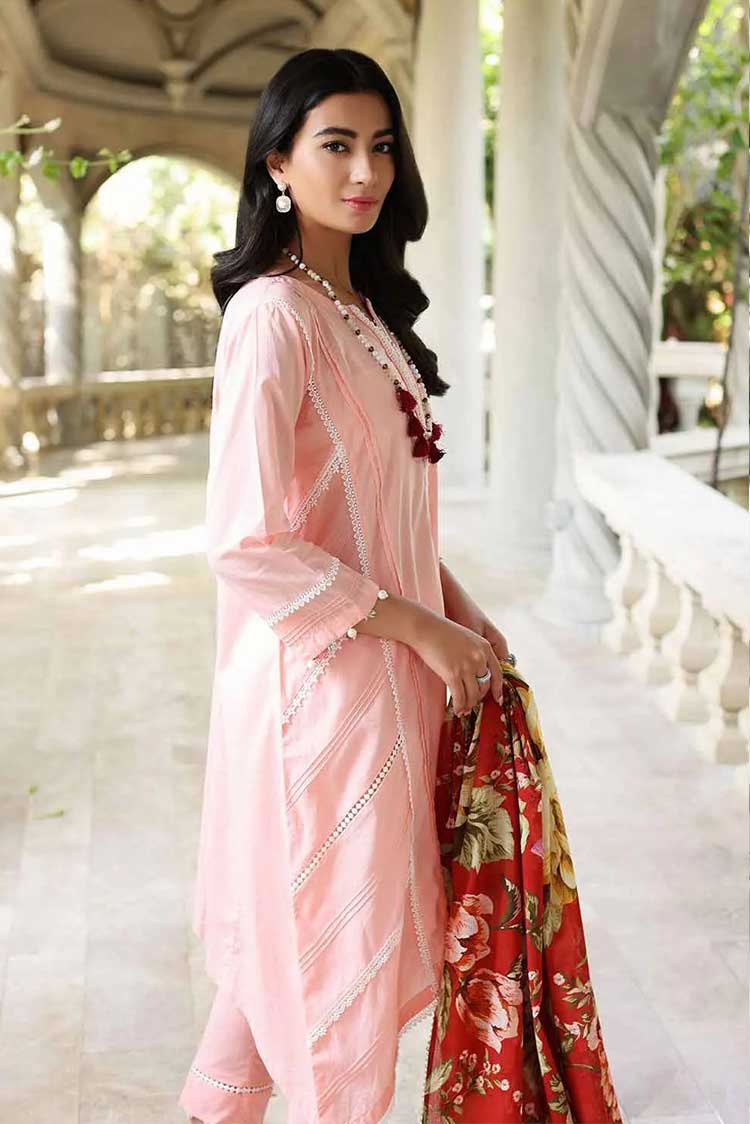 Picture of Gul Ahmed - 3PC Lawn Suit DN32058 Summer Essential Collection - Available at Raja Sahib