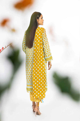 3 PC Printed Lawn Suit SSF04B Spring Summer Lawn Collection
