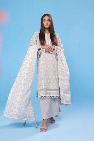 3 PC Printed Lawn Suit SSF18A Spring Summer Lawn Collection