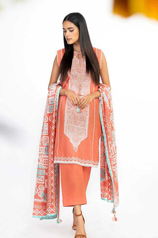 3 PC Printed Lawn Suit SSF31A Spring Summer Lawn Collection