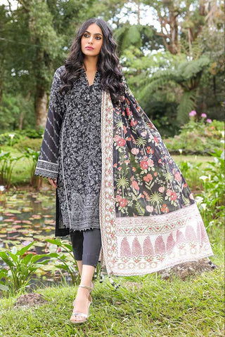 3 PC Printed Lawn Suit SSF451B Spring Summer Lawn Collection