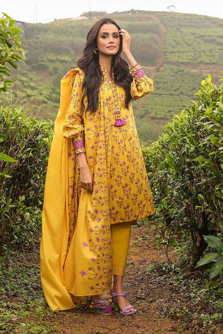 3 PC Printed Lawn Suit SSF621A Spring Summer Lawn Collection