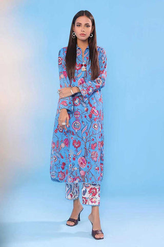 2 PC Printed Lawn Suit SSF63B Spring Summer Lawn Collection