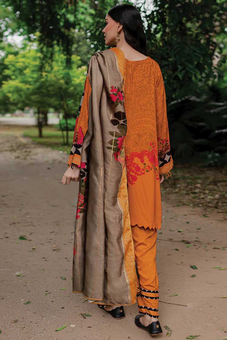 Picture of Charizma - CPW 01 C Prints Fall Winter Printed Linen Collection Vol 1 - Available at Raja Sahib