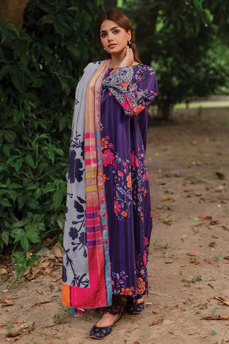 Picture of Charizma - CPW 09 C Prints Fall Winter Printed Linen Collection Vol 1 - Available at Raja Sahib