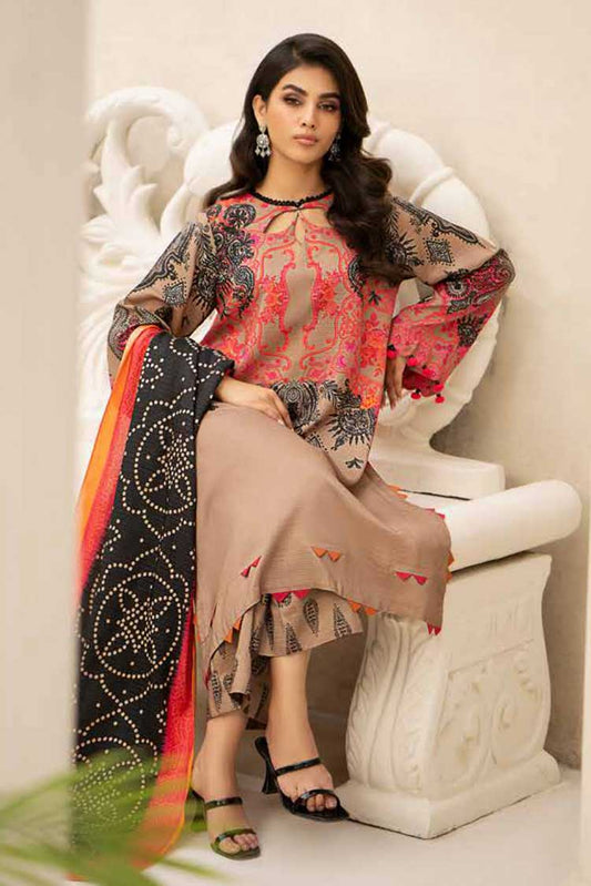 Picture of Charizma - CPW3 25 C Prints Chunri Printed Linen Collection Vol 3 - Available at Raja Sahib