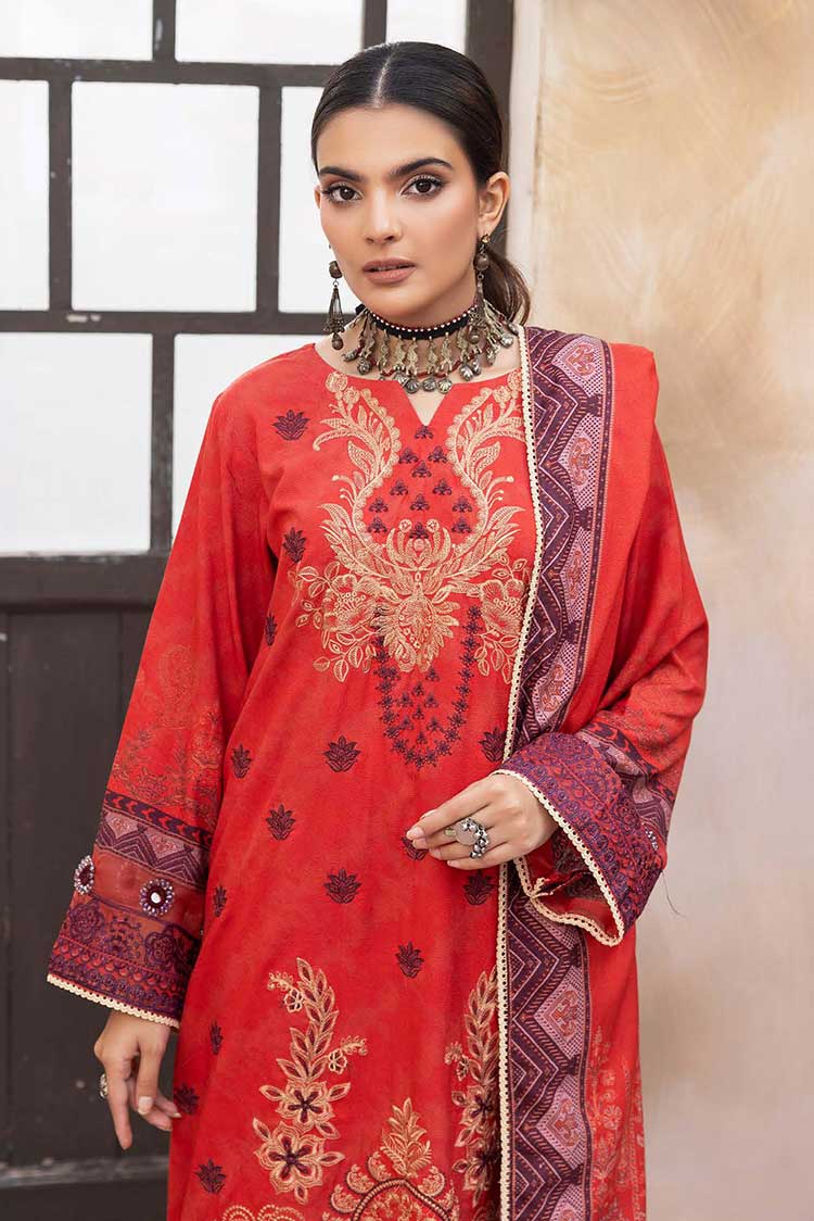 Picture of Shaista - Design 236 Sania Dhanak Digital Printed Embroidered Collection - Available at Raja Sahib