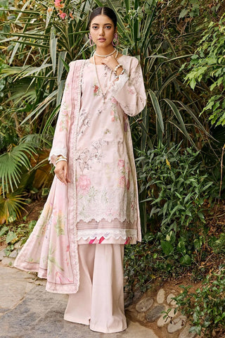 3535 Eggshell Umang Digital Printed Embroidered Lawn Collection