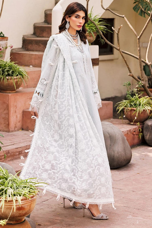 Picture of Motifz - 3981 Naz Schiffli Luxury Lawn Collection - Available at Raja Sahib