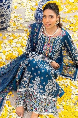 LOOK 01 Meenakari Embroidered Lawn Collection