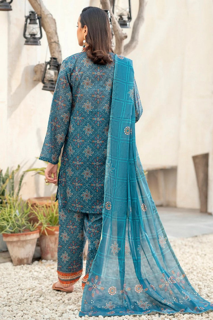 Picture of Motifz - Design 4143 Rang Digital Printed Lawn Unstitched Collection - Available at Raja Sahib