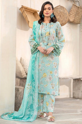 Design 4148 Rang Digital Printed Lawn Unstitched Collection