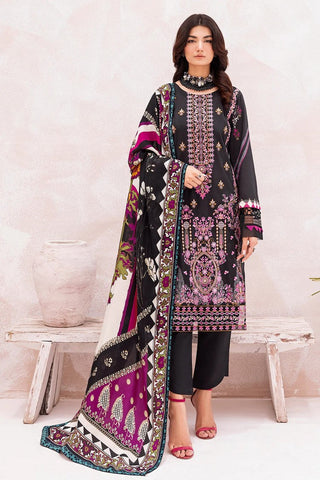 L 704 Mashaal Luxury Lawn Collection Vol 7