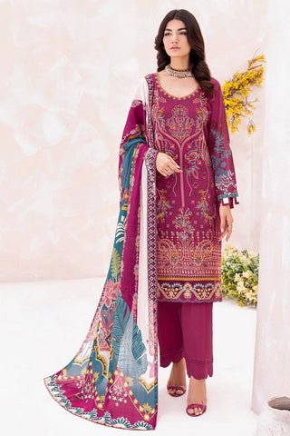 L 709 Mashaal Luxury Lawn Collection Vol 7