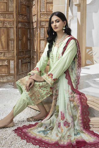 BEL V4 2309 Zareena Heer Embroidered Festive Lawn Collection