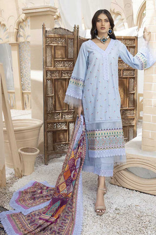 BEL V4 2312 Nazneen Heer Embroidered Festive Lawn Collection