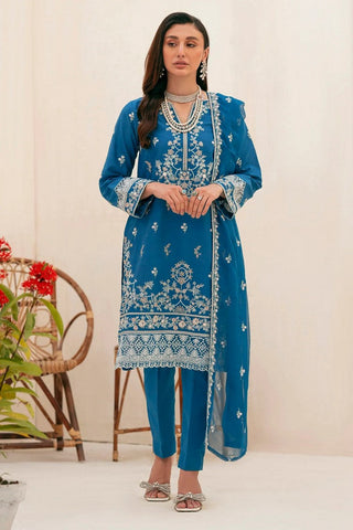 4152 Luna Soha Embroidered Lawn Collection
