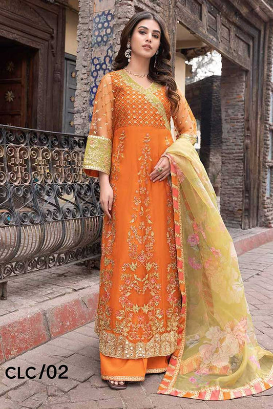 Picture of Charizma - CLC 02 Aarzo Luxury Fancy Net Chiffon Collection Vol 1 - Available at Raja Sahib