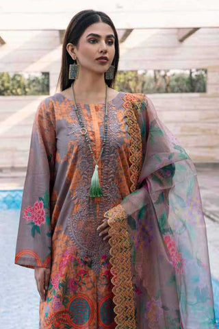 AG 05B Aaghaz Embroidered Lawn Collection Vol 1