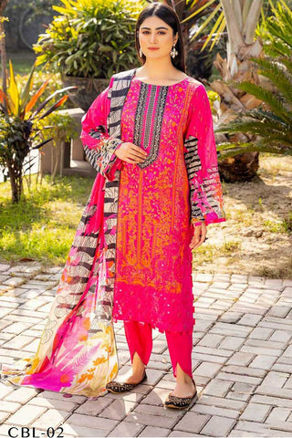 CBL 02 Basant Embroidered Lawn Collection Vol 1