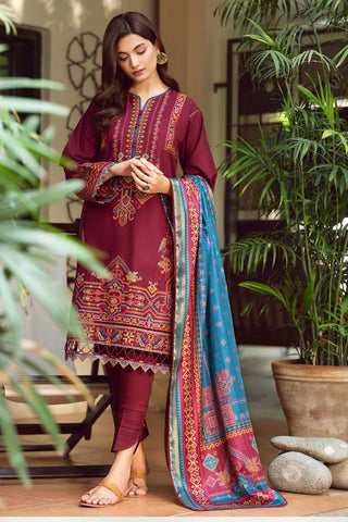 03 Cordelia Iris Embroidered Lawn Collection