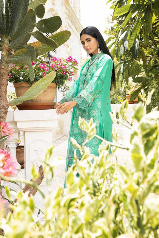 Picture of Shaista - Design 410 Embroidered Lawn Collection - Available at Raja Sahib